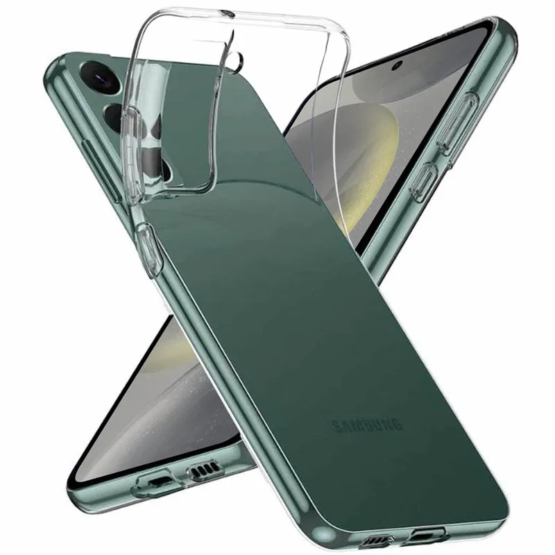 Silikondeksel gjenomsiktig til Samsung Galaxy S24 Plus