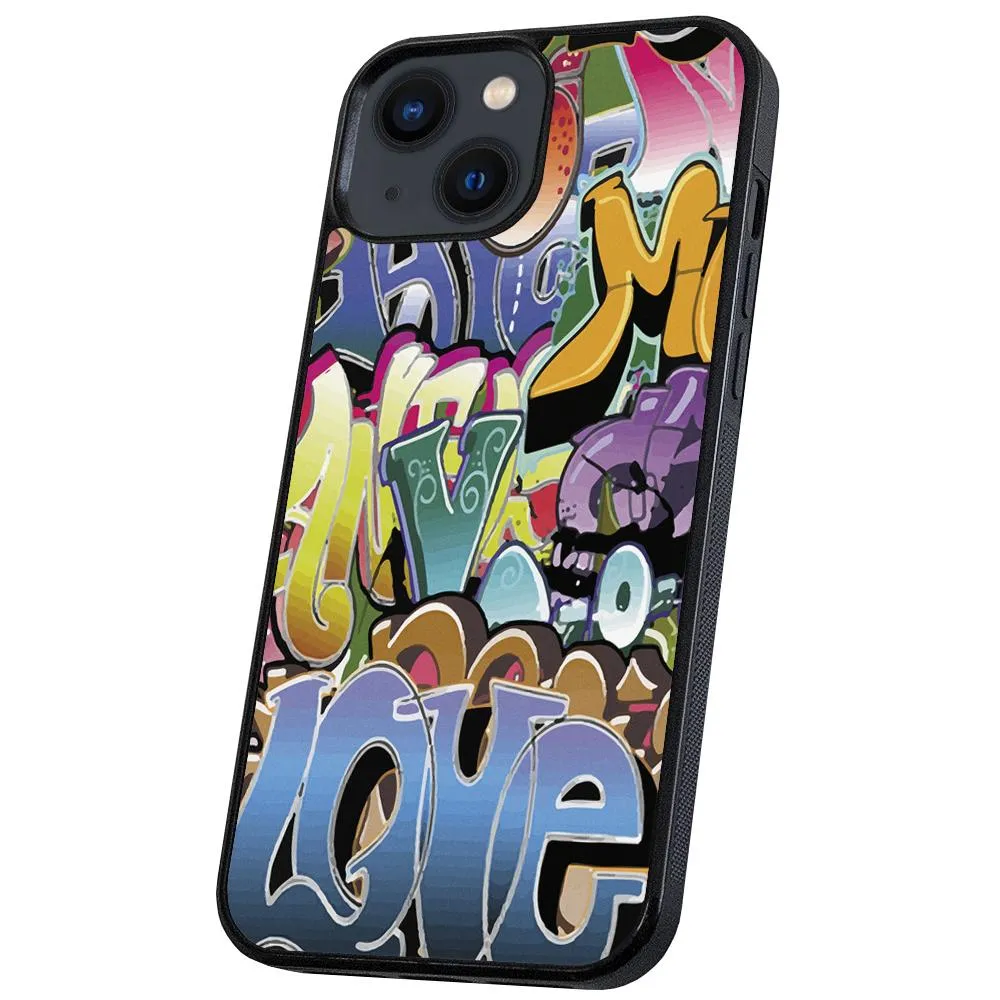 iPhone 13 - Deksel/Mobildeksel Graffiti
