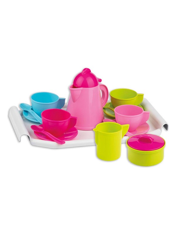Androni Tray with tea set