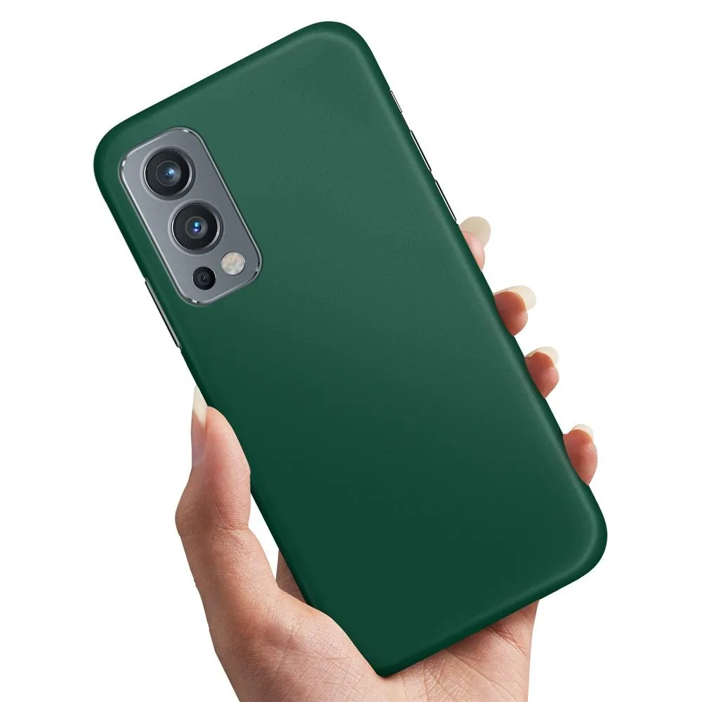 Deksel / Mobildeksel til OnePlus Nord 2 5G - Mørkegrønn