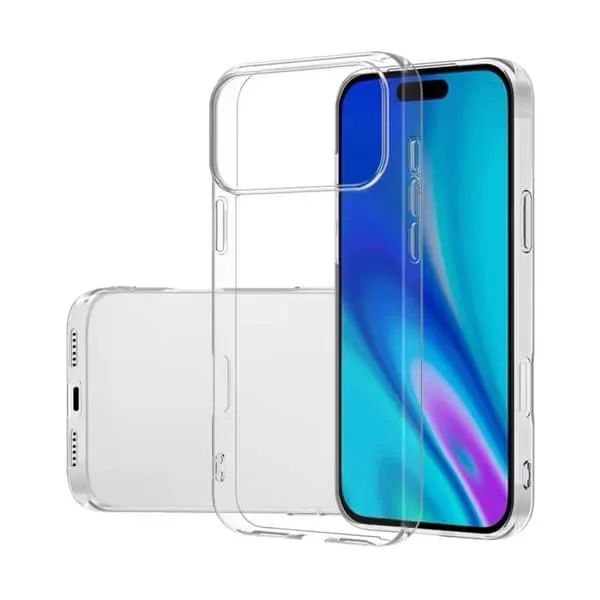 iPhone 17 Pro Max - Gjennomsiktig TPU-skall