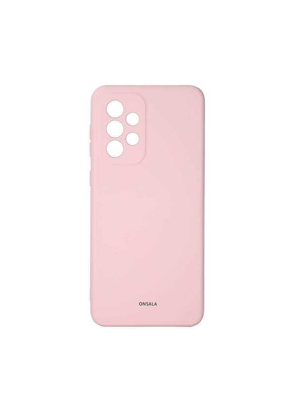 ONSALA Phone Case Silicone Chalk Pink - Samsung A33