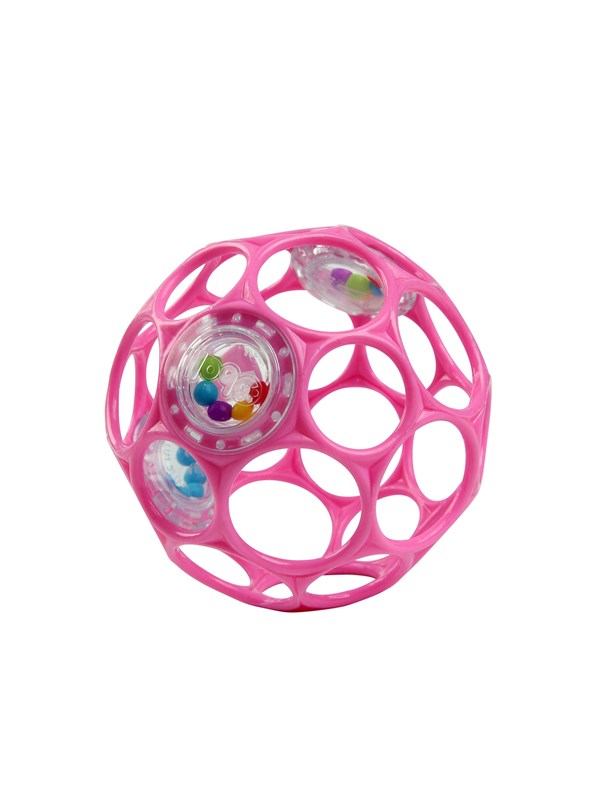 Oball Easy Grasp Rattle Pink