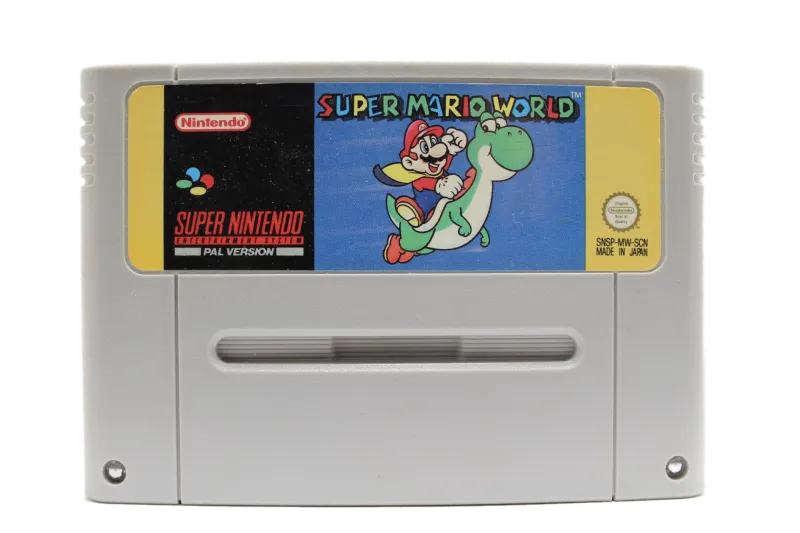 Super Mario World - Supernintendo/SNES - PAL/SCN/EUR (BRUKT VARE)