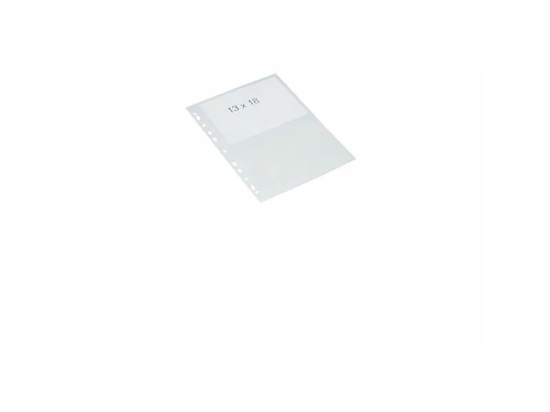 Bantex 100080936, 130 x 180 mm, Gjennomsiktig, Polypropylen (PP), Landskap, 0,1 mm, 10 stykker