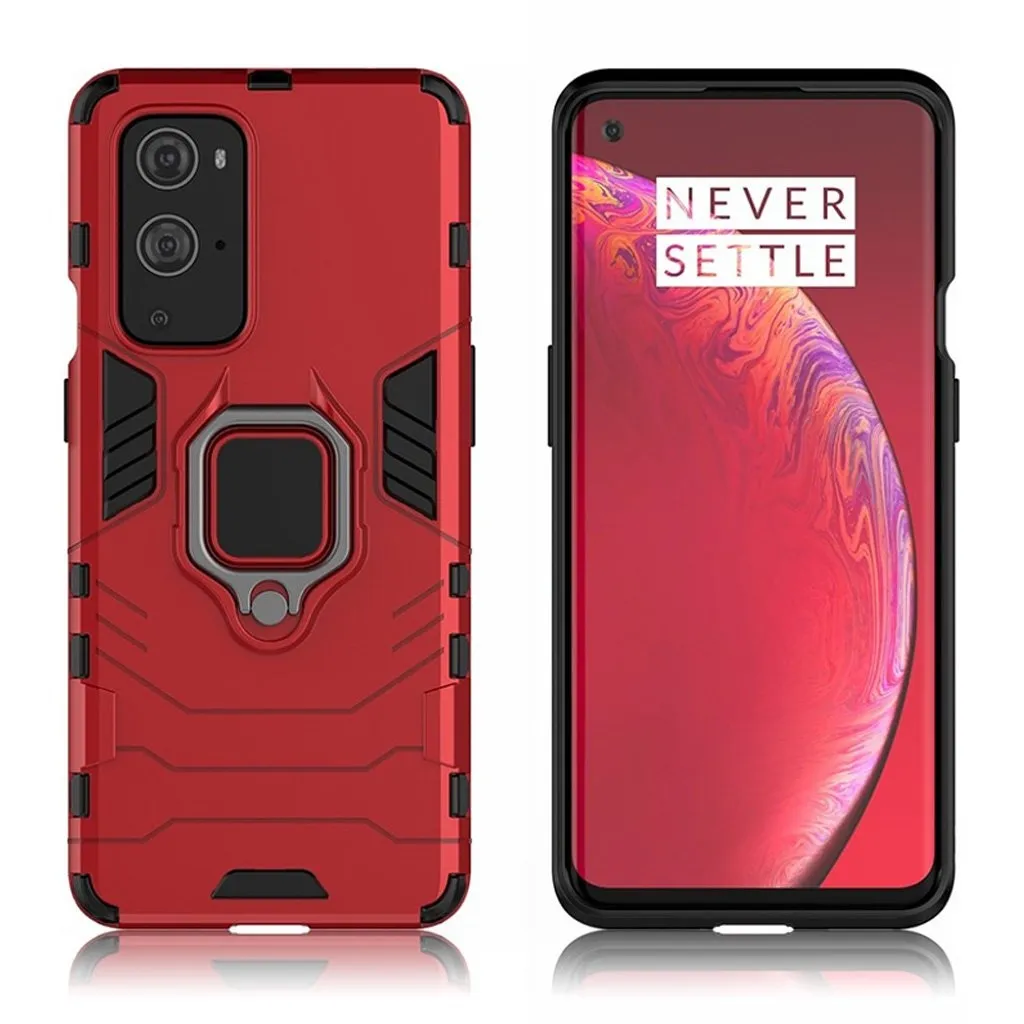 Ring Guard-etui - OnePlus 9 Pro - Rød
