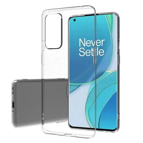 OnePlus 9 Transparent mobilskall tynt gjennomsiktig skall
