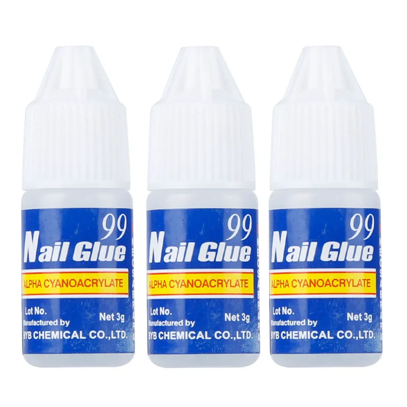3 stk Neglelim, spisslim, lim for løsnegler 3g