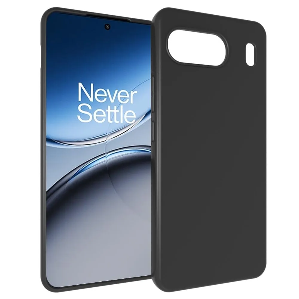 Mykt og matt deksel for OnePlus Nord 4 - Transparent