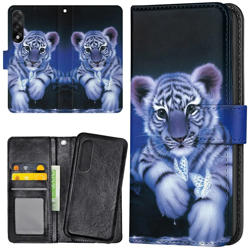 OnePlus Nord 5 - Lommebok Deksel Tigerunge