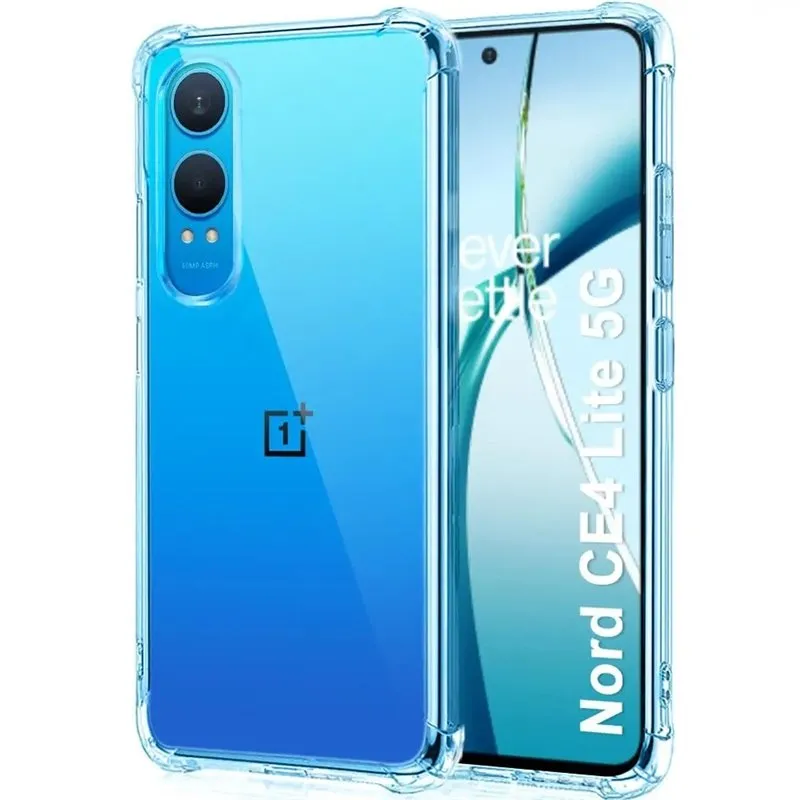 StÃ¸tsikkert silikon deksel til OnePlus Nord CE4 Lite