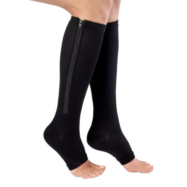 Zip Sox - Støttestrømpe med glidelås