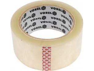 Vorel pakketeip 48 mm x 66 m PP gjennomsiktig