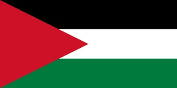 Palestina palestinsk flagg