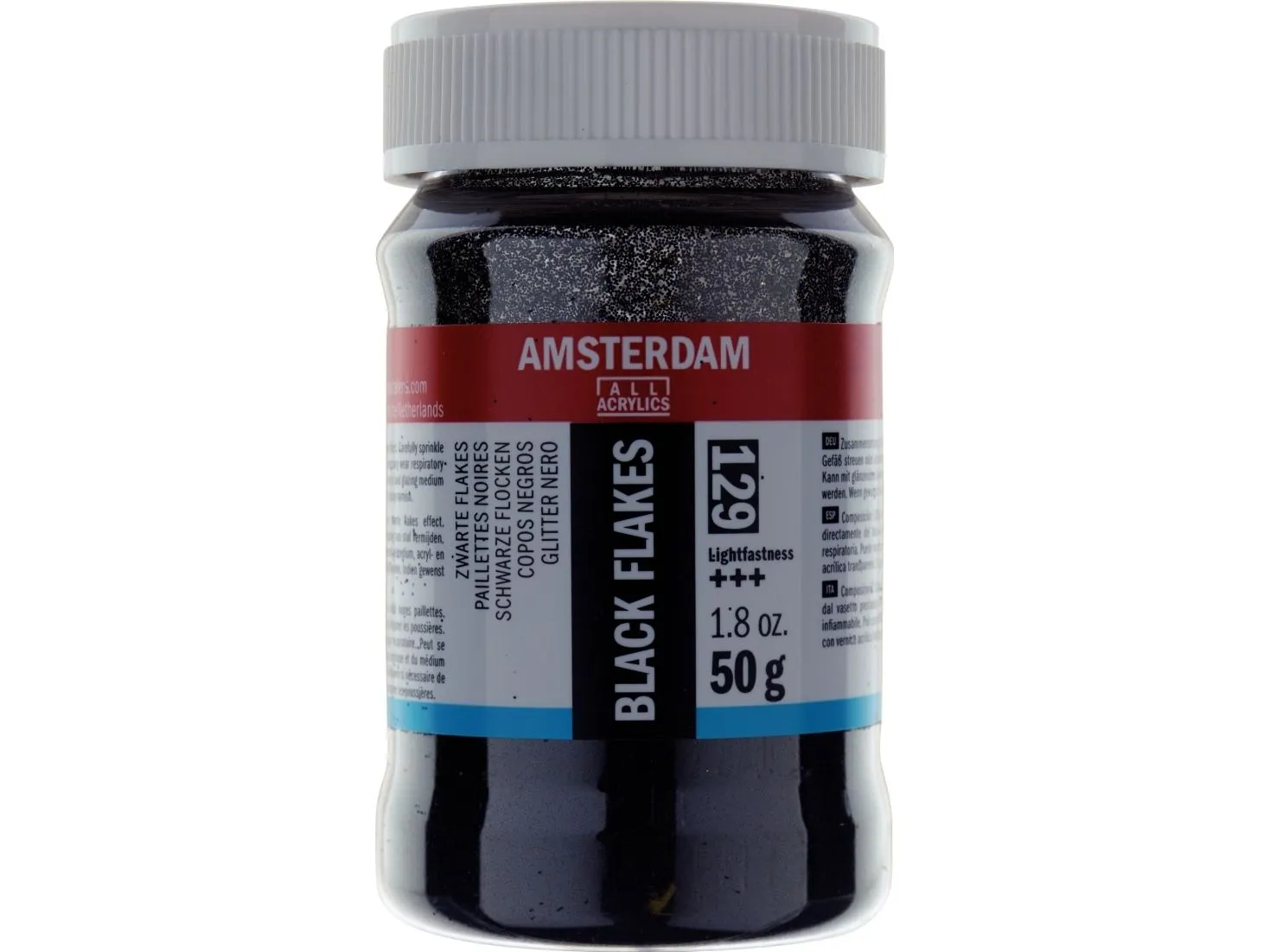 Artequipment Amsterdam Black Flakes 50 G 129 krukke 75 ml