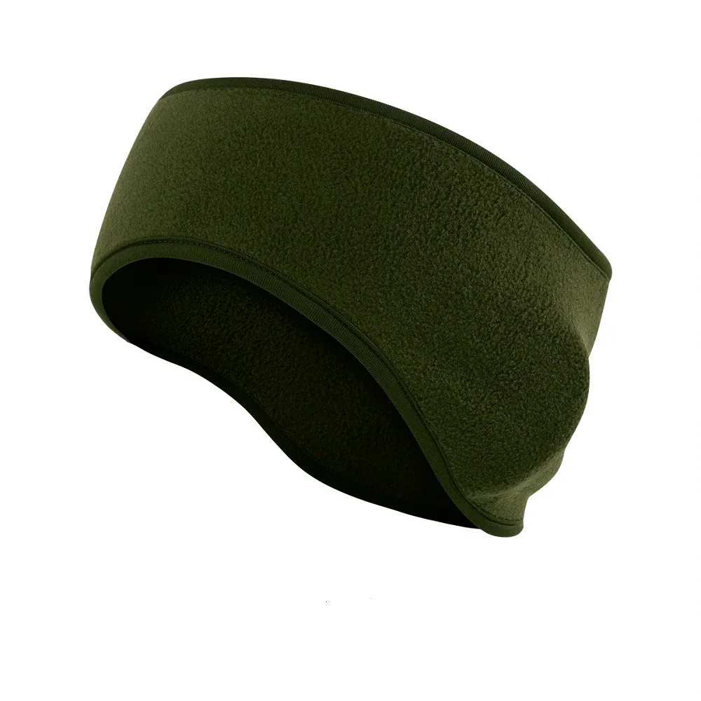 Pannebånd - Fleece - Militærgrønn