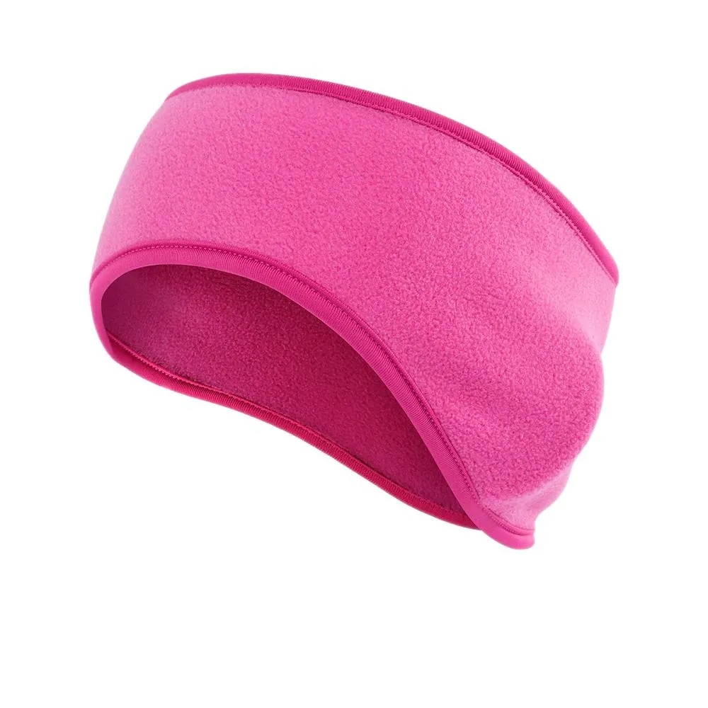 Pannebånd - Fleece - Rosa