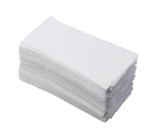 Frokostserviet, Duni, Ecoecho, 1 lag tissue, white 330mmx330mm, pakke a 500 stk