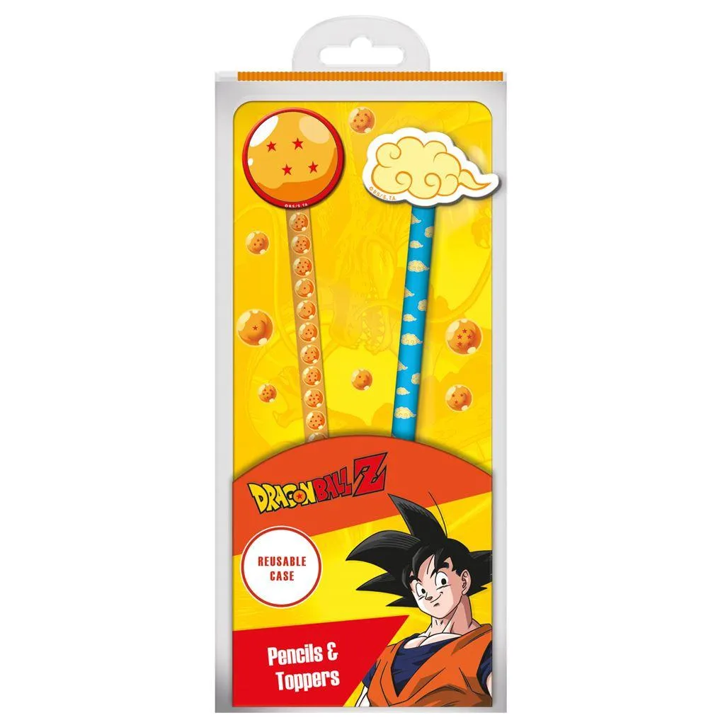 Dragon Ball Z Pencil and Topper (Pack of 2)