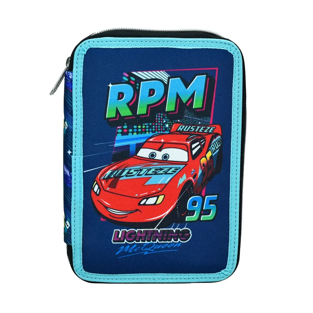 Disney Cars pennal med Lightning, 2 rom
