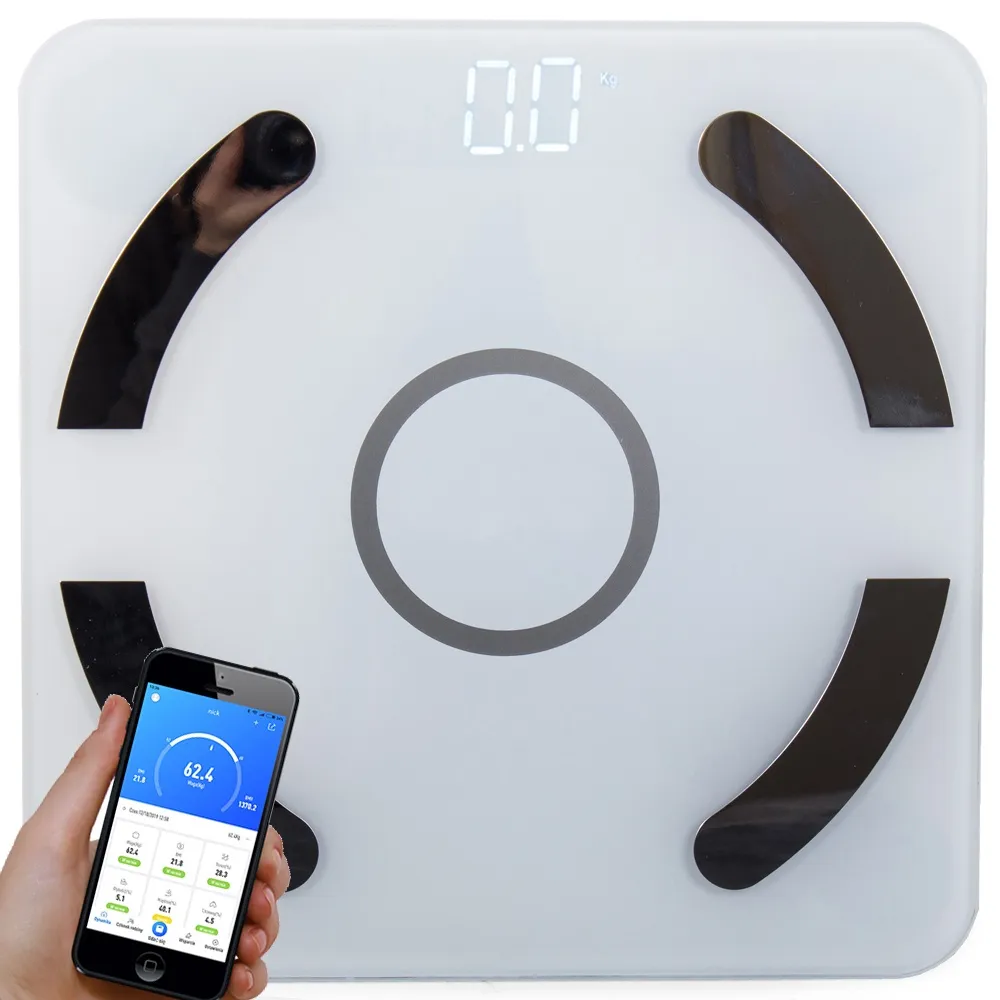 Baderomsvekt / Digital Analysevekt / Personvekt - Opptil 180kg