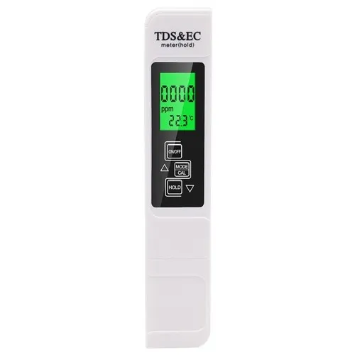 3 - i - 1 detektortest for vannkvalitet LCD TDS EC TEMP testpennetemperatur