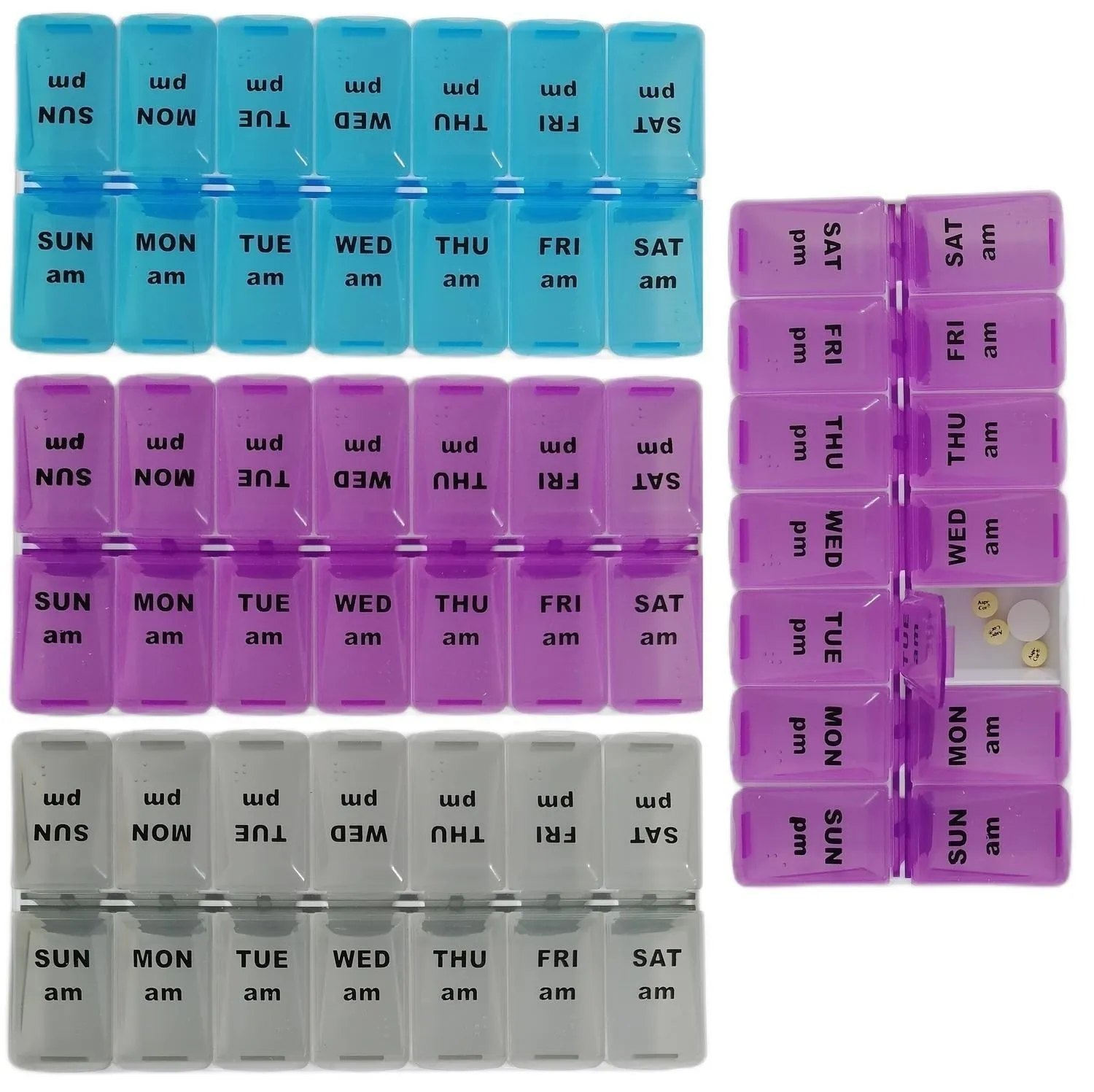PILLERASK 14 Rom / For 1 Uke / 7 Dager dosering