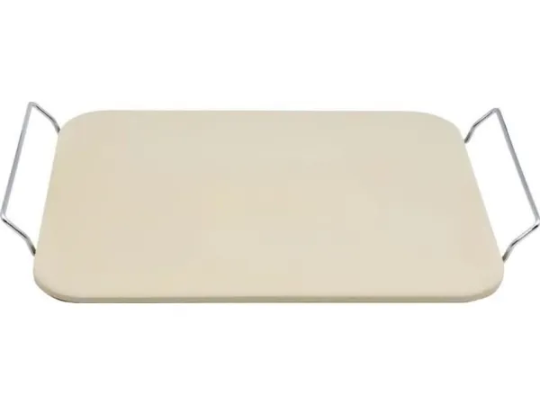 Brunbeste pizzastein 38 x 30 cm med stativ BB-2929