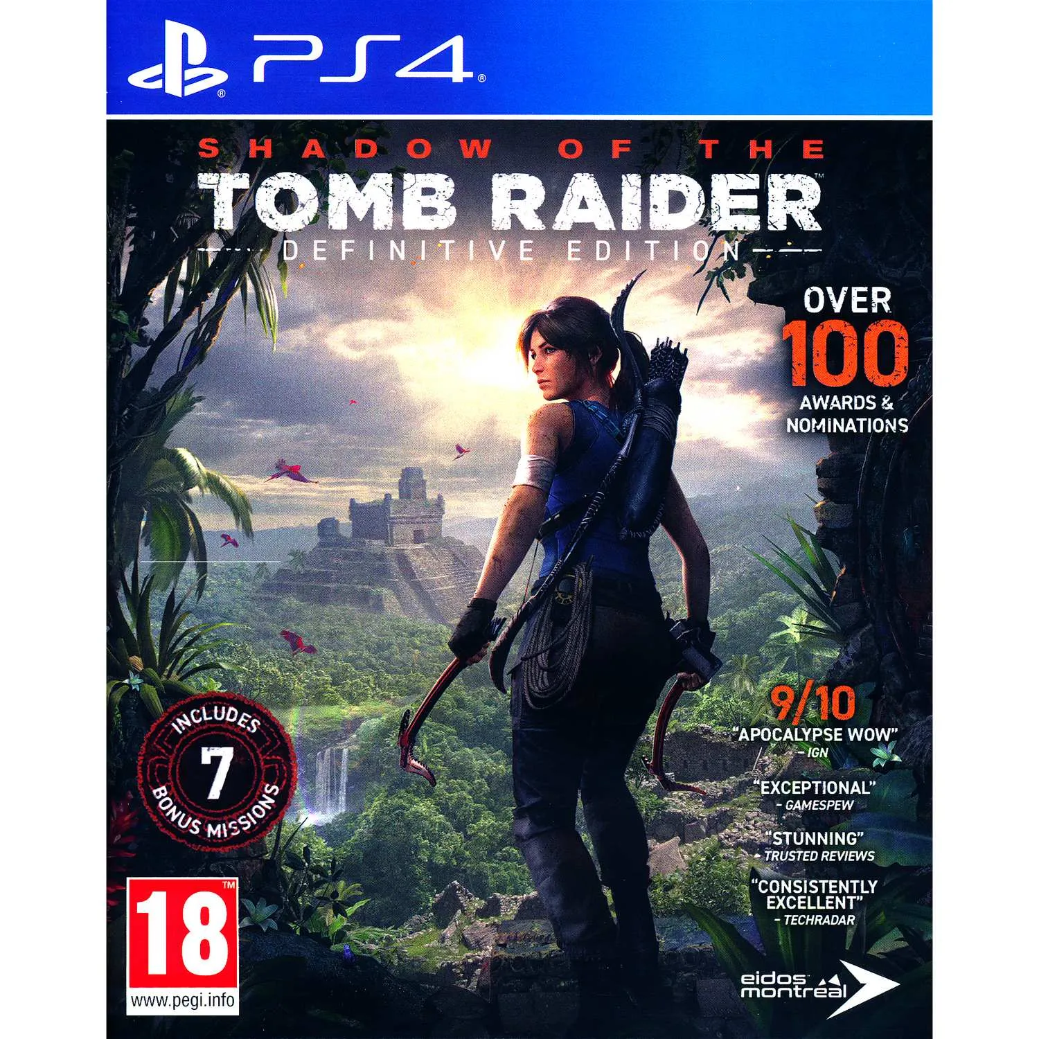 Shadow of the Tomb Raider Definitive Edition Playstation 4 PS4