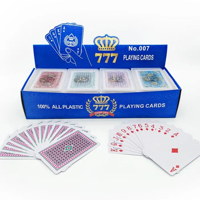 2-pack kortstokk - Spillekort - Poker - PVC vanntett