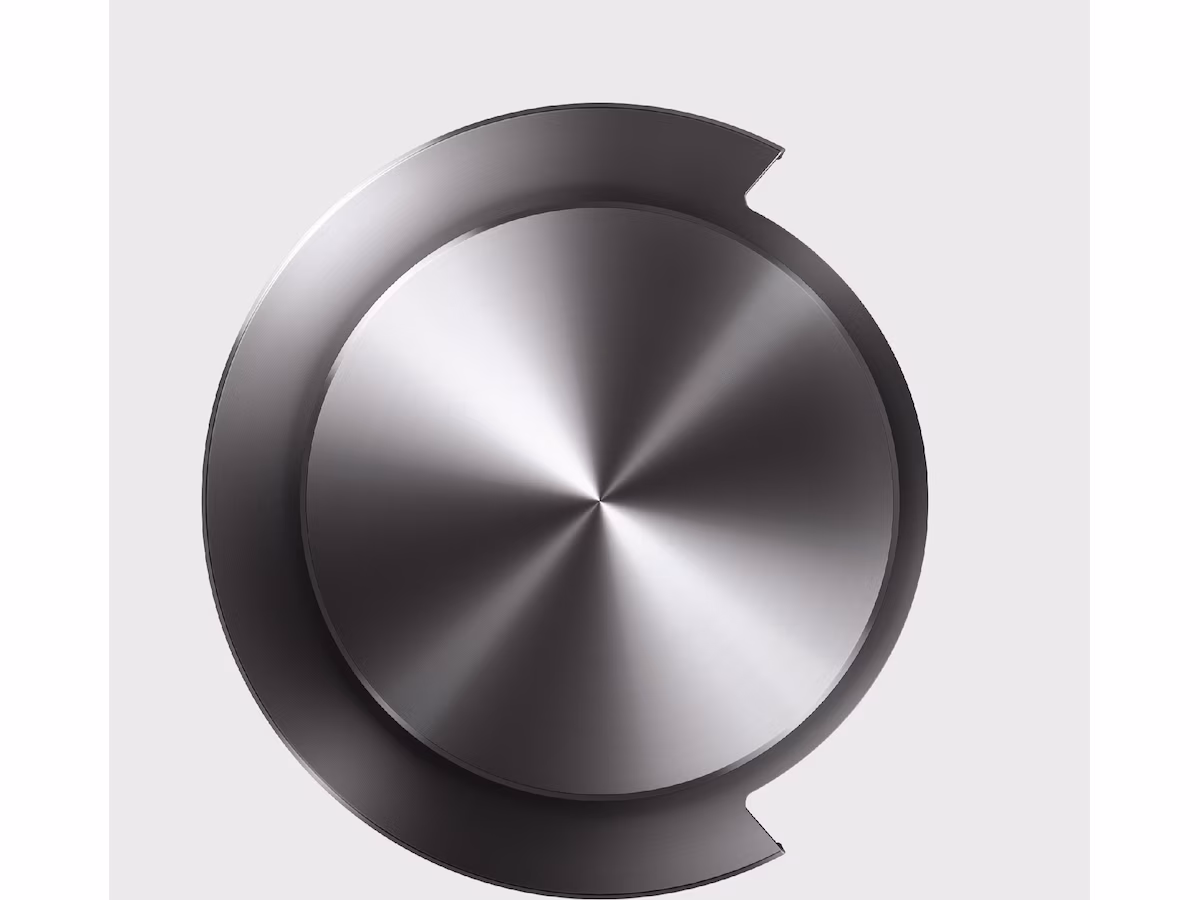 Dyson onTrac Outer Cap CNC (black nickel)