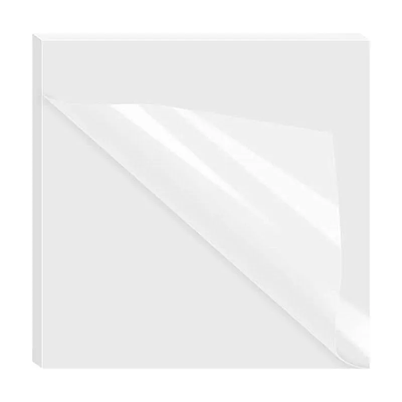 50x selvklebende notislapper - Gjennomsiktig