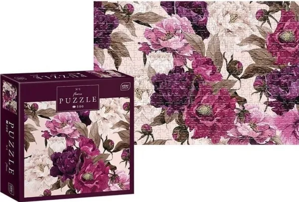 Interdruk PUZZLE 500 brikker FLOWERS 1