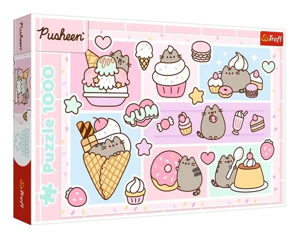Trefl Pusheen, 1000 stykker, Kunst
