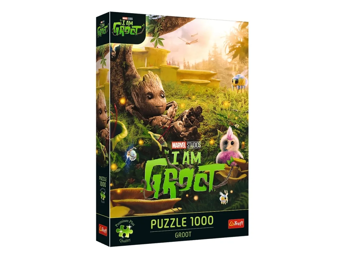 Trefl Premium Plus Quality Marvel Groot, 1000 stykker, Video spill