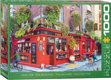 Puslespill 1000 brikker: Pub in Ireland