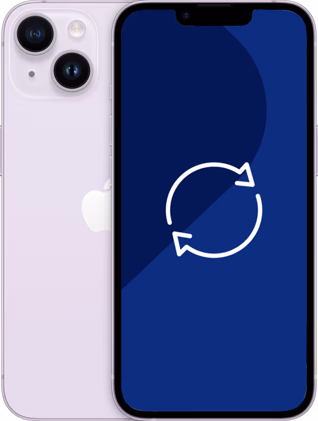 Brukt iPhone 14 – 5G smarttelefon 128GB Lilla