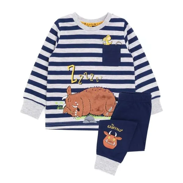 The Gruffalo Boys Striped Pyjama Set
