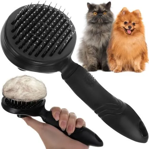 Pelsbørste / Katt & Hundebørste – Selvrenserende