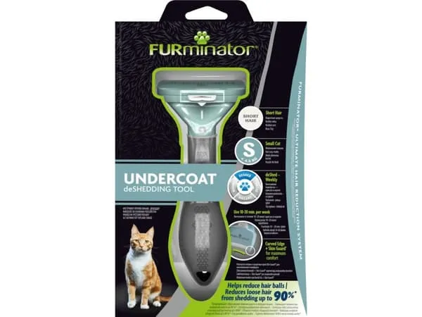 FURminator pelskfor fôr korthårede katter - S