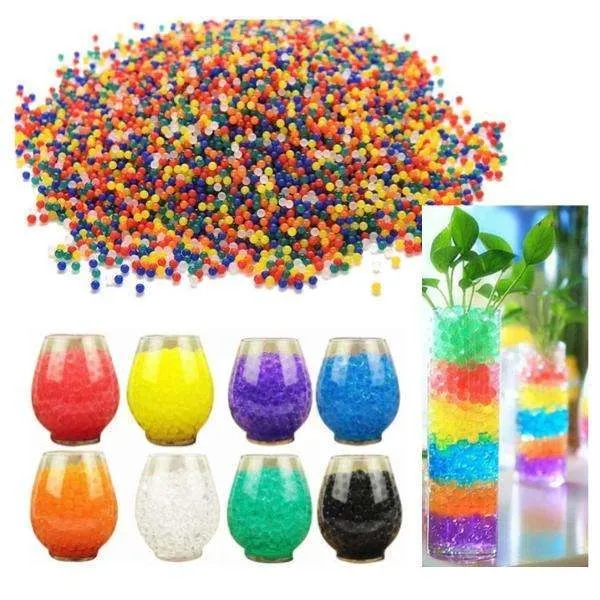 2000 stk Store Vannkrystaller 1,2-1,7cm - Vannperler -
