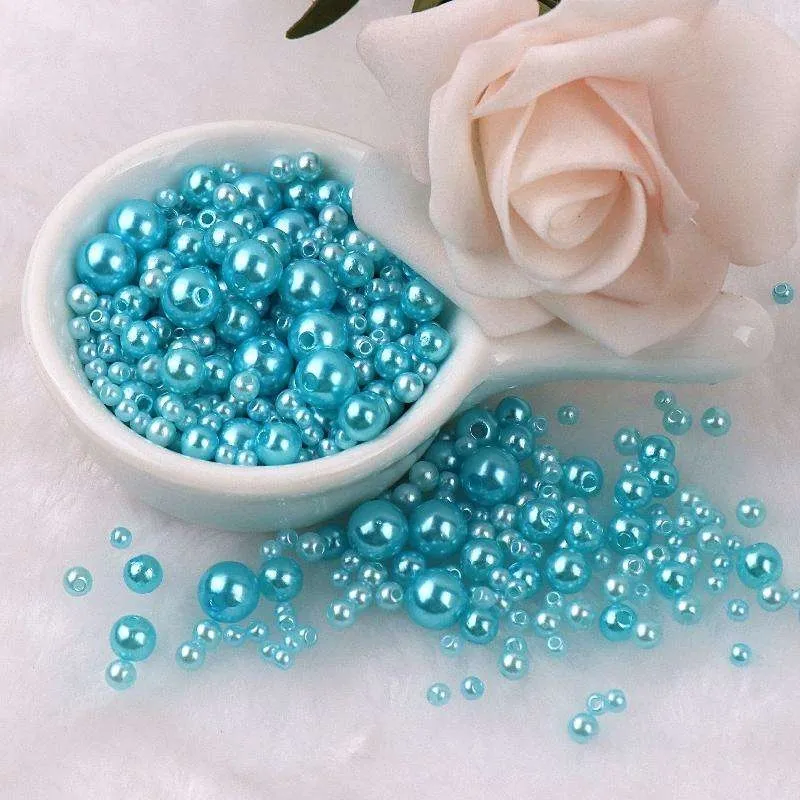 Akrylperler - 150 stk - Smykkelaging - DIY - Perleimitasjon