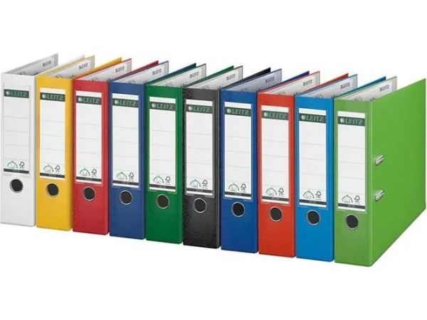 Leitz A4 skillelinjal 80 mm rød (263822a)