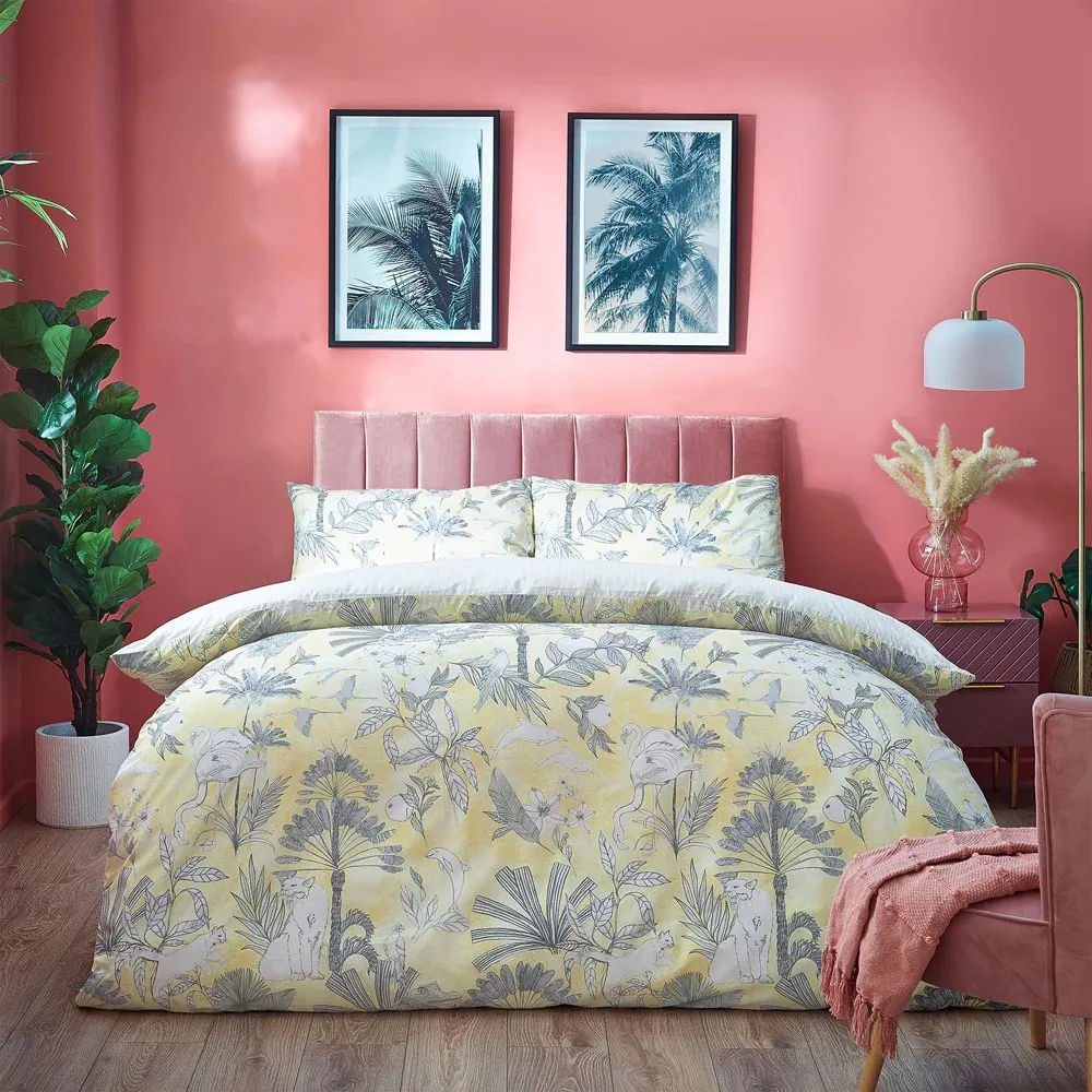 Furn Colony Palm Duvet Cover Set