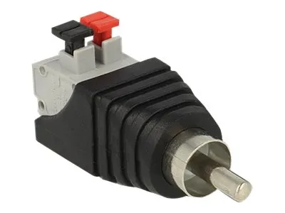 Delock - Audioadapter - 2-pins terminalblokk hann til RCA hann