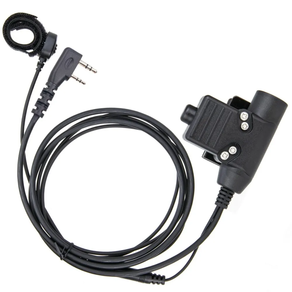 For HYT Kenwood Baofeng UV - 5R Radio Walkie Talkie U94 PTT - mikrofon