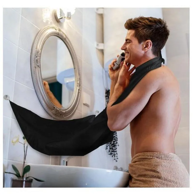 Skjeggforkle Barberforkle Smart måte å samle skjegget på.