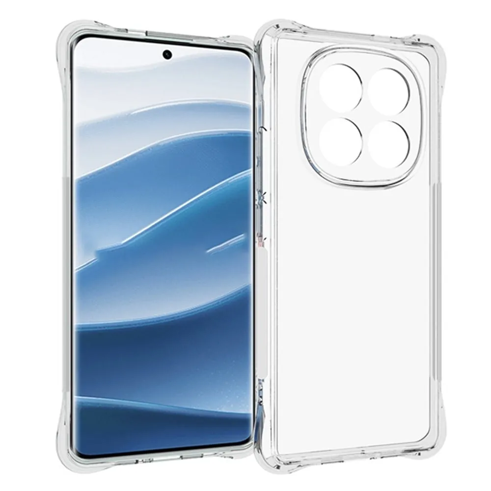 Ultratynt gjennomsiktig deksel for Xiaomi Redmi Note 14 Pro Plus 5G