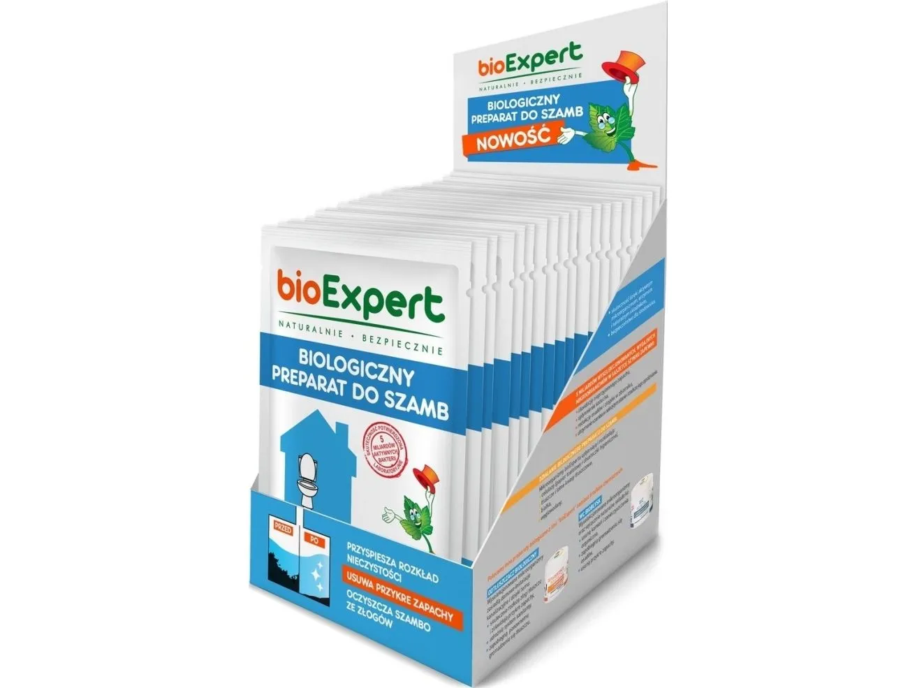 UN Biologisk preparat for septiktanker, 25g pose
