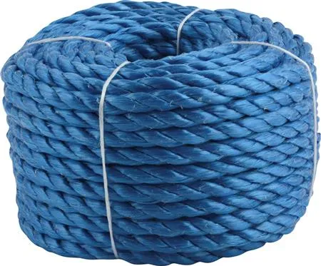 Nylon reb 8 mm i 20 m rulle, blå